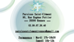 Bienvenue sur le site de la paroisse Saint-Clément de Rennes